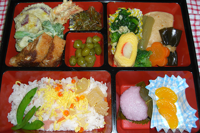 お花見弁当